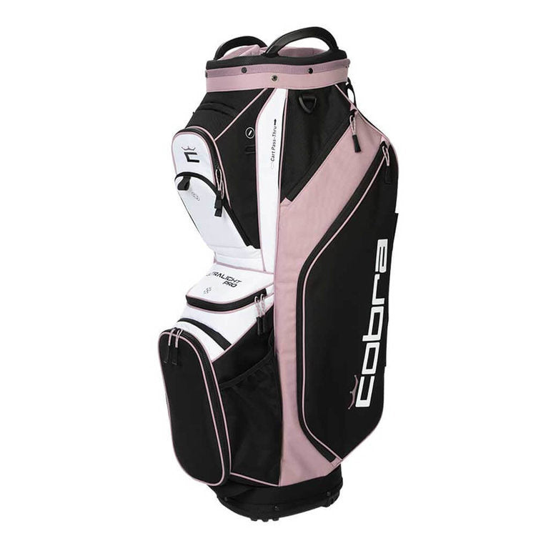Cobra Ultralight Pro cartbag rose/zwart