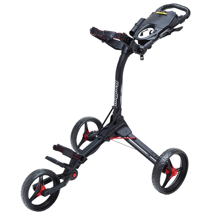 BagBoy Compact 3 is golftrolley zwart/rood