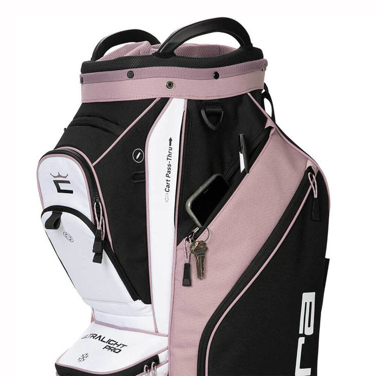 Cobra Ultralight Pro cartbag rose/zwart