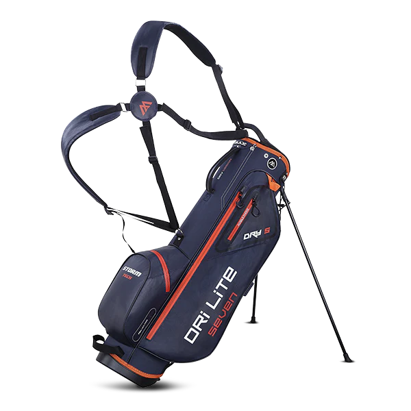 Big Max Dri Lite Seven standbag blauw/roest