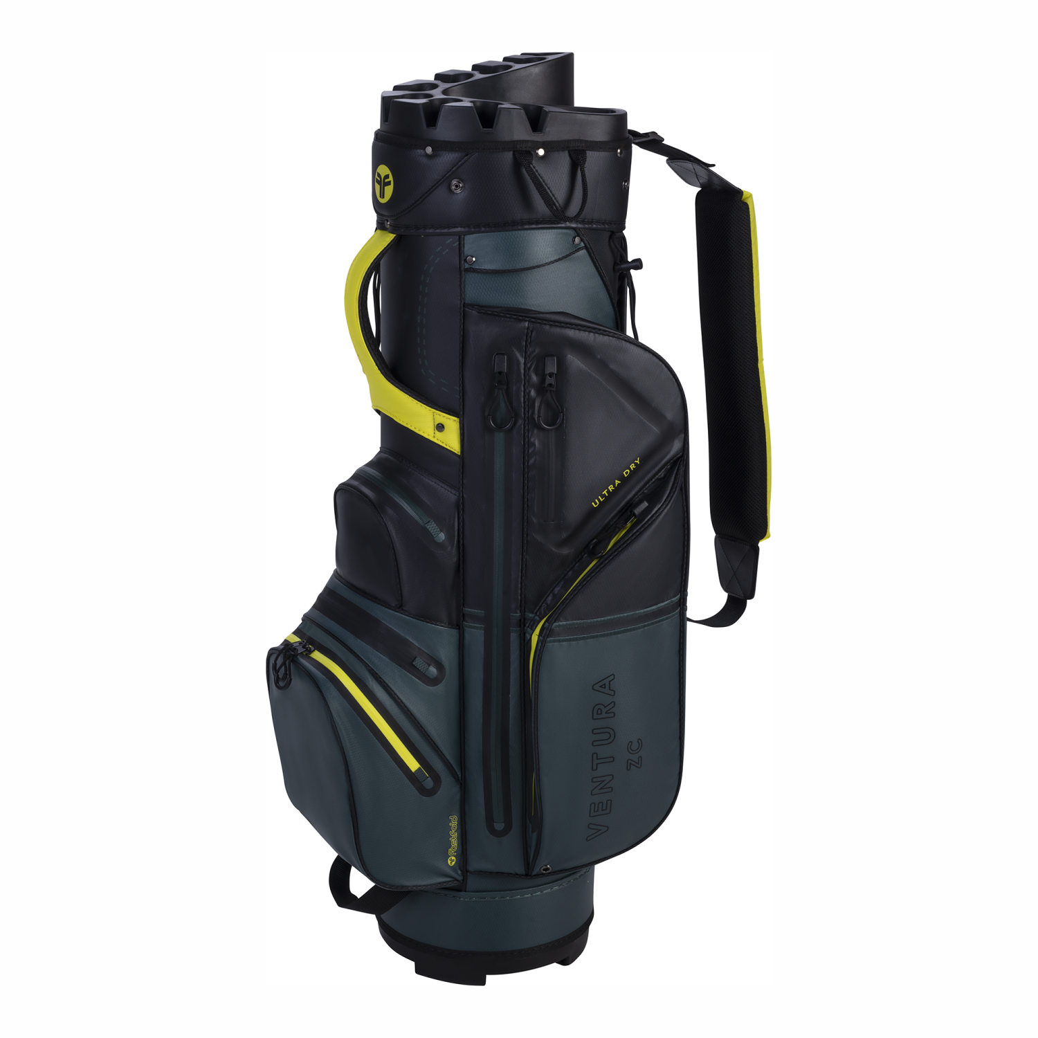 Fastfold 10 Ventura cartbag zwart