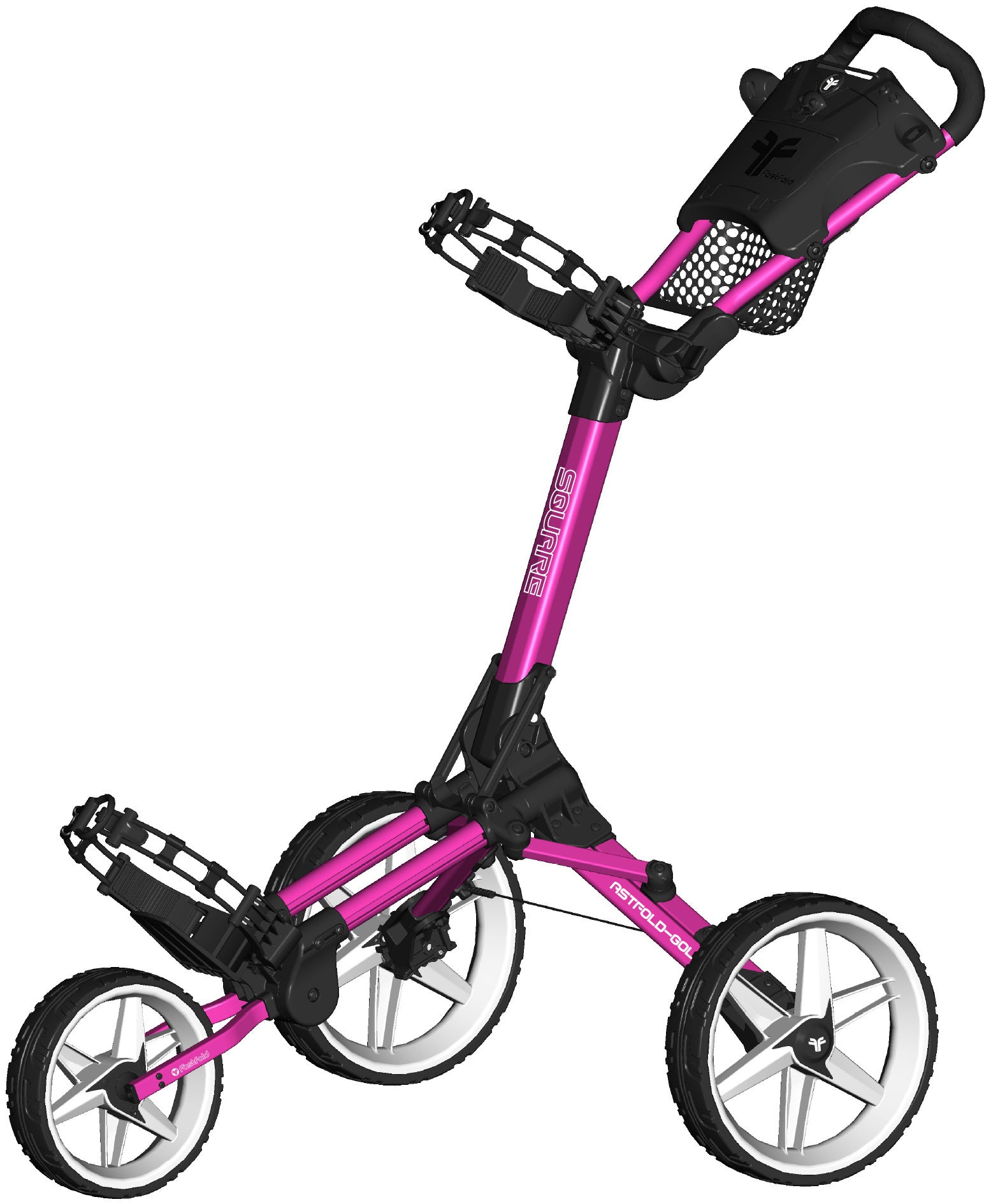 Fastfold Square trolley rose