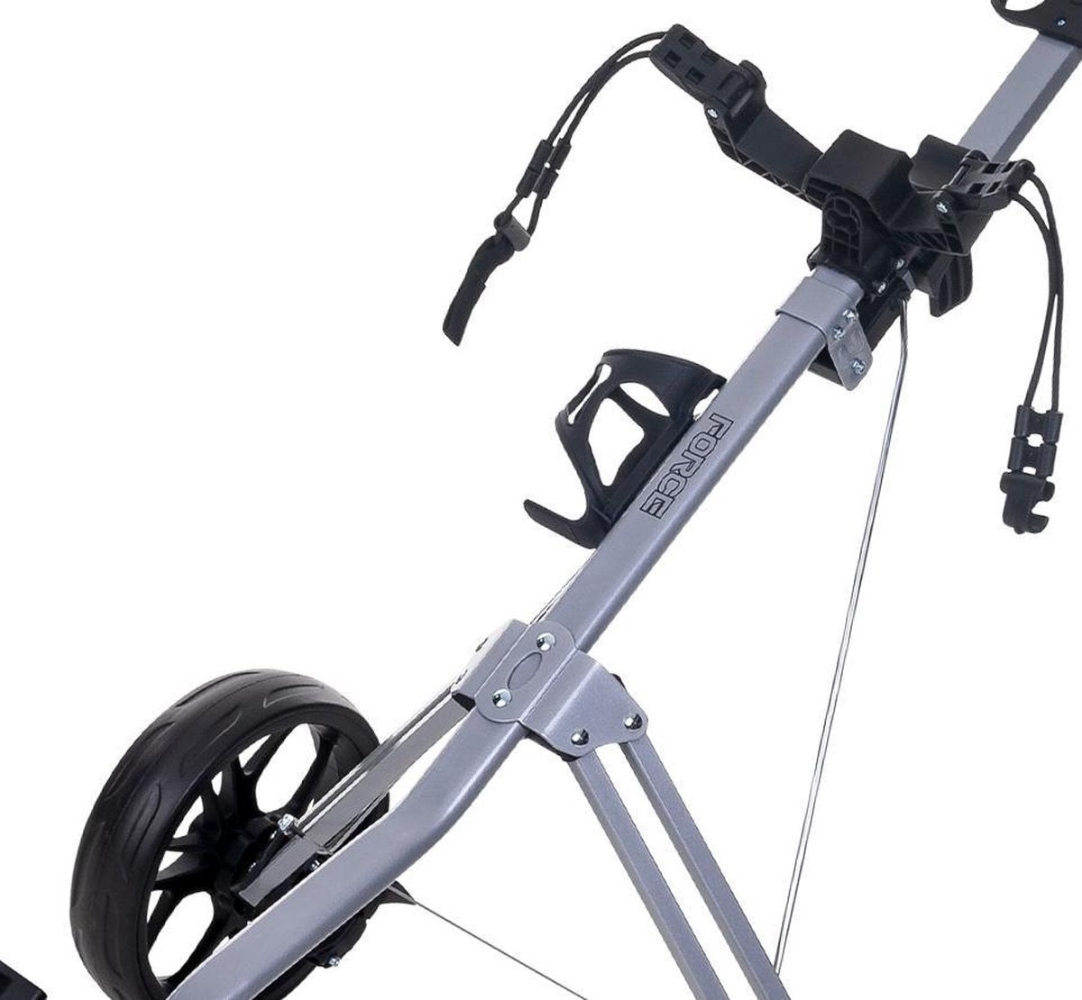 Fastfold Force golftrolley zilver