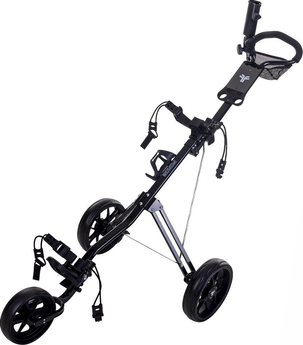 Fastfold Force golftrolley zwart