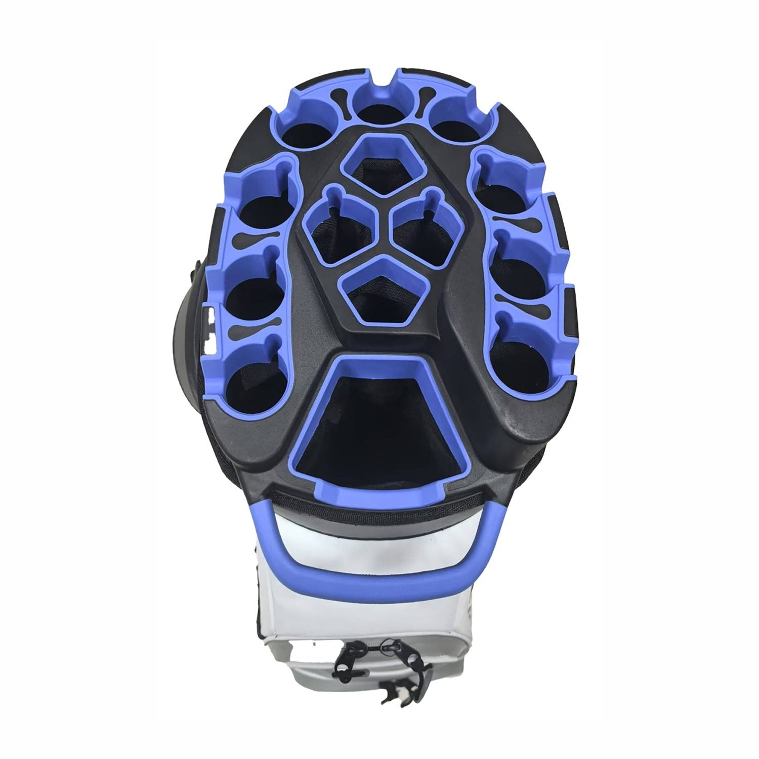 Fastfold Polaris Rain Dry Cartbag grijs/wit/blauw