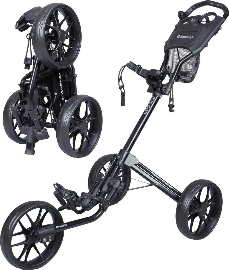 Fastfold Stinger golftrolley zwart