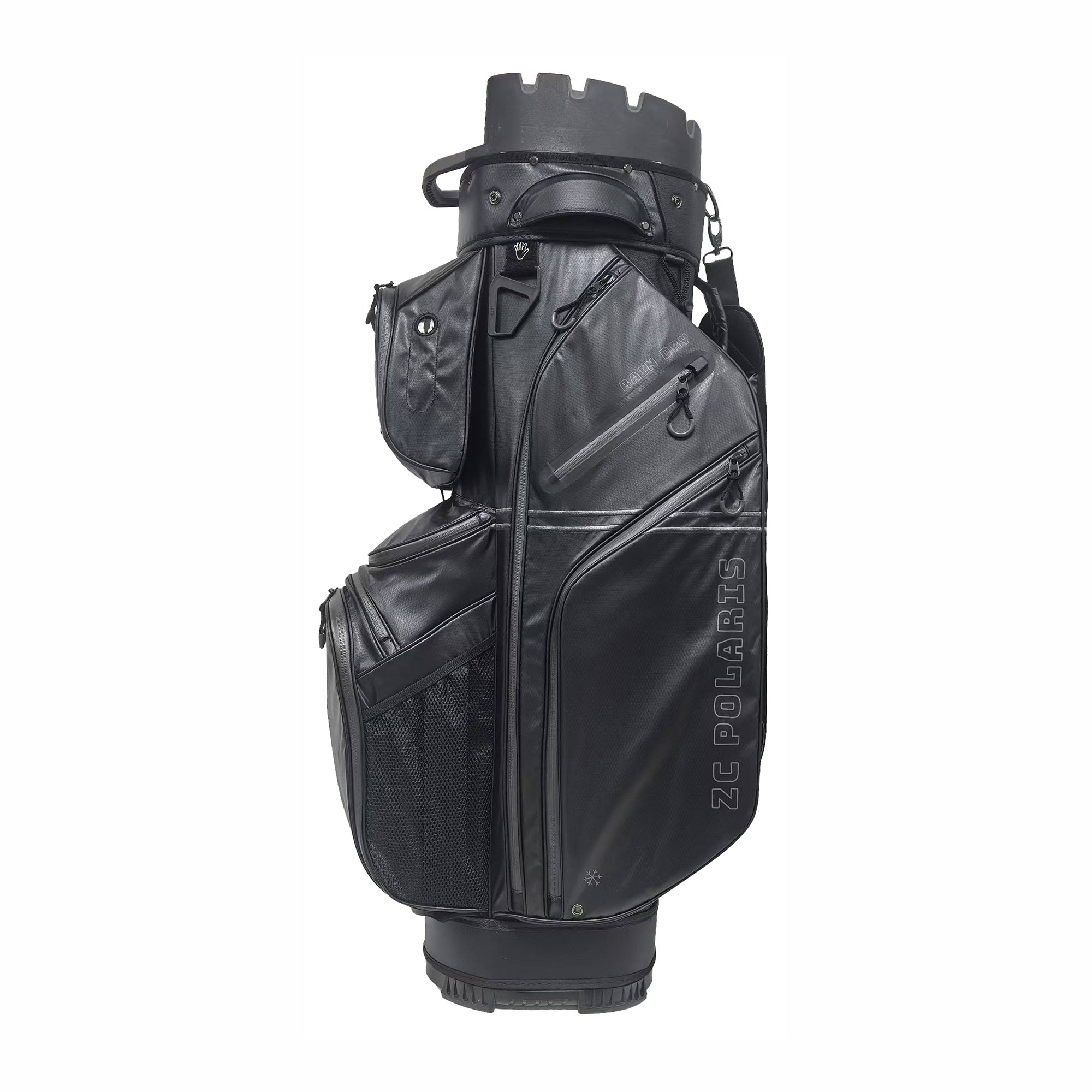 Fastfold Polaris Rain Dry Cartbag zwart/grijs