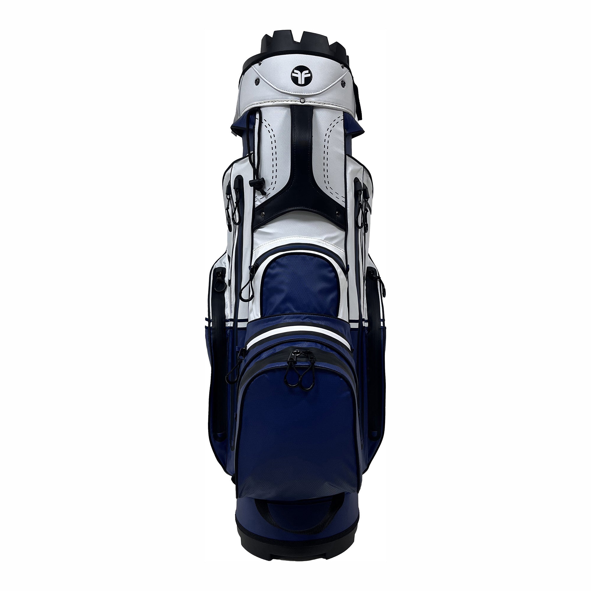 Fastfold 10 Ventura cartbag blauw/wit