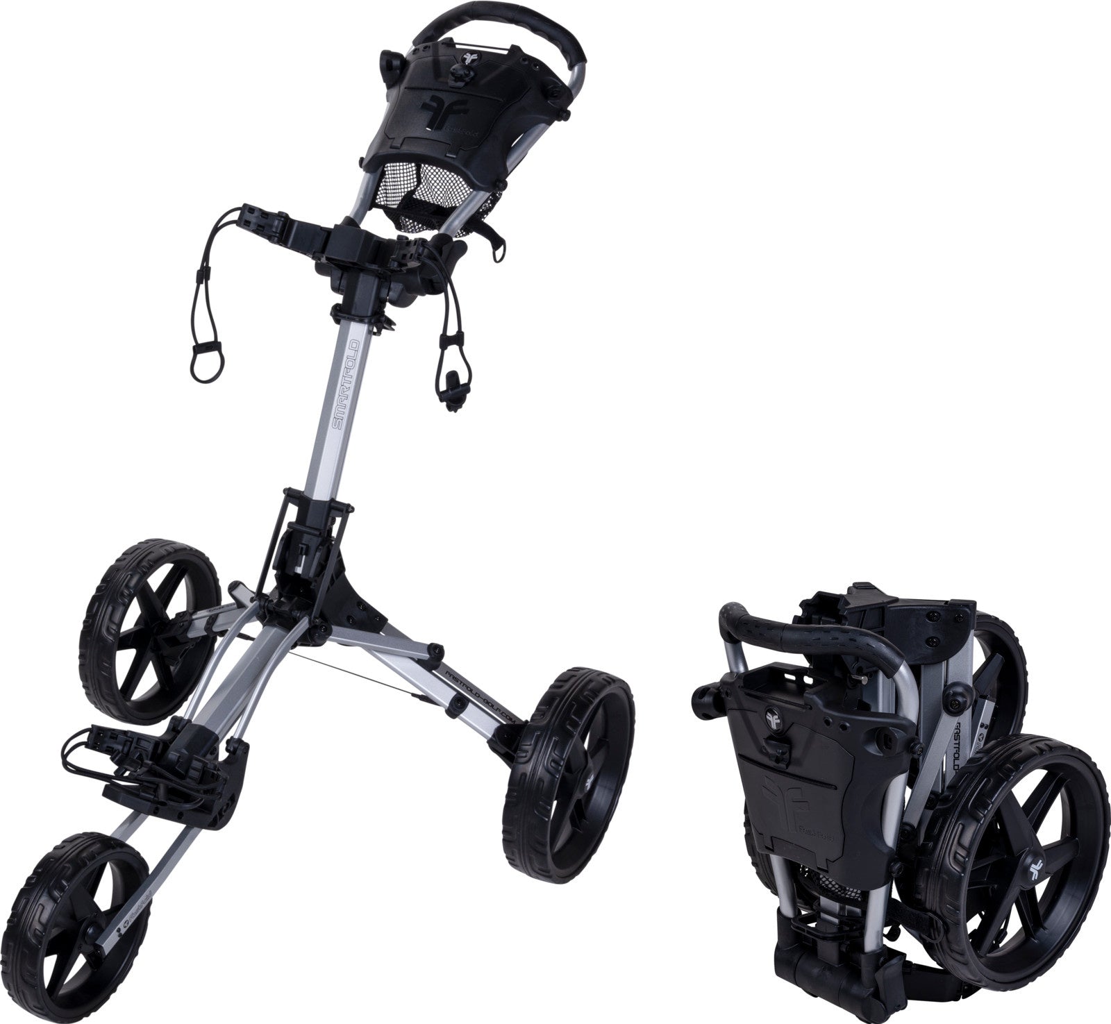 Fastfold Smartfold golftrolley zilver