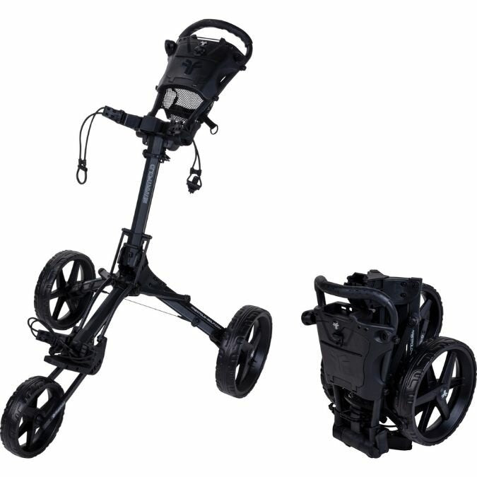 Fastfold Smartfold golftrolley zwart
