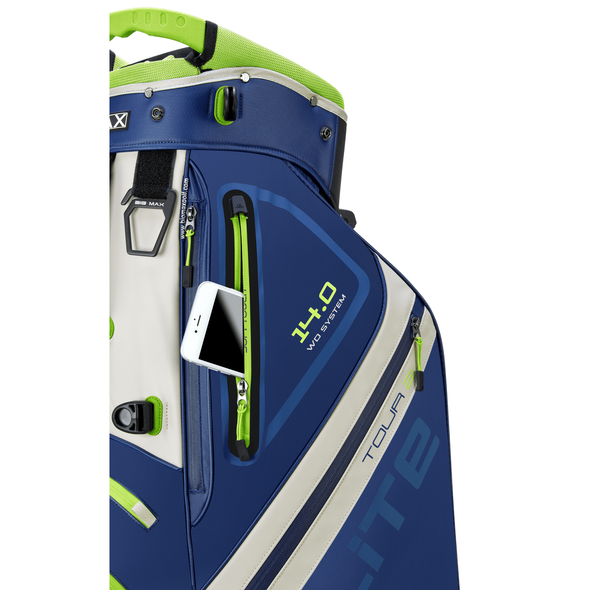 Big Max Dri Lite Hybrid Tour 2 navy/lime