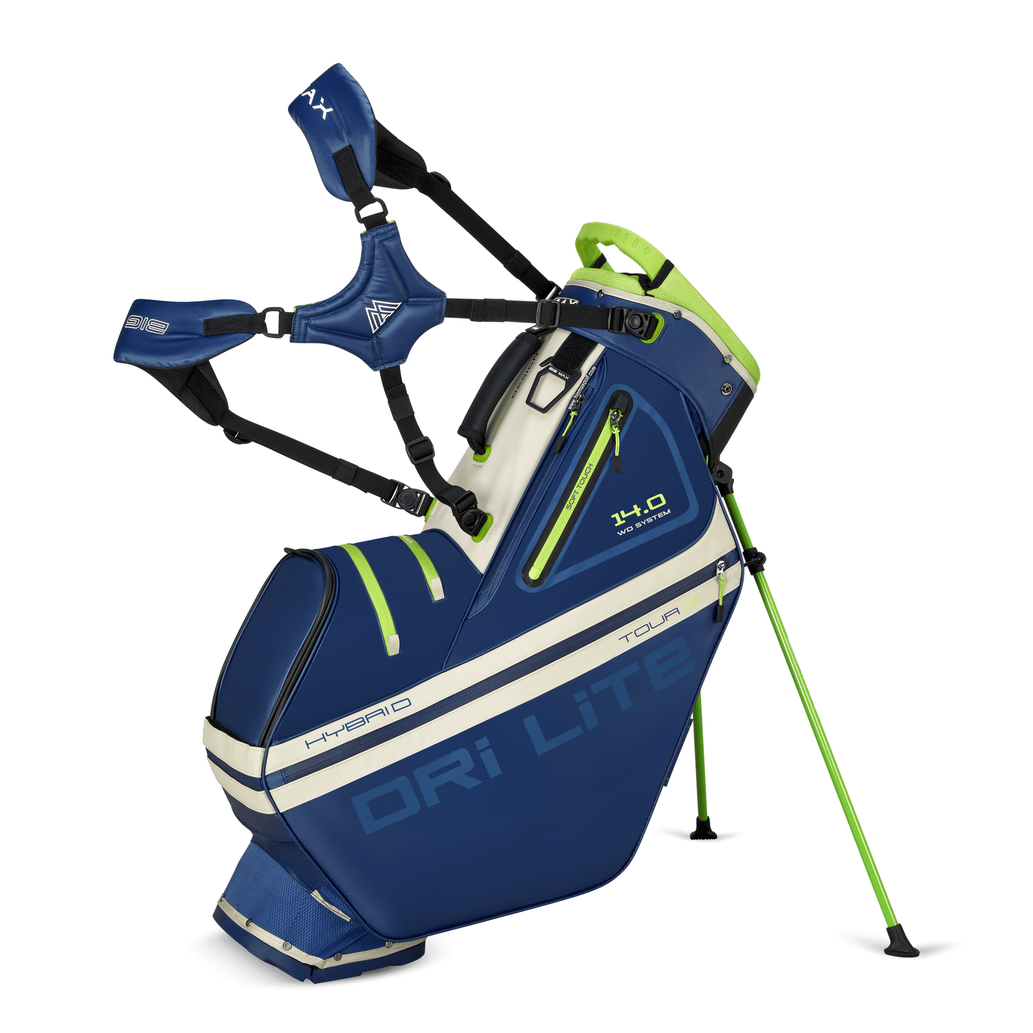 Big Max Dri Lite Hybrid Tour 2 navy/lime