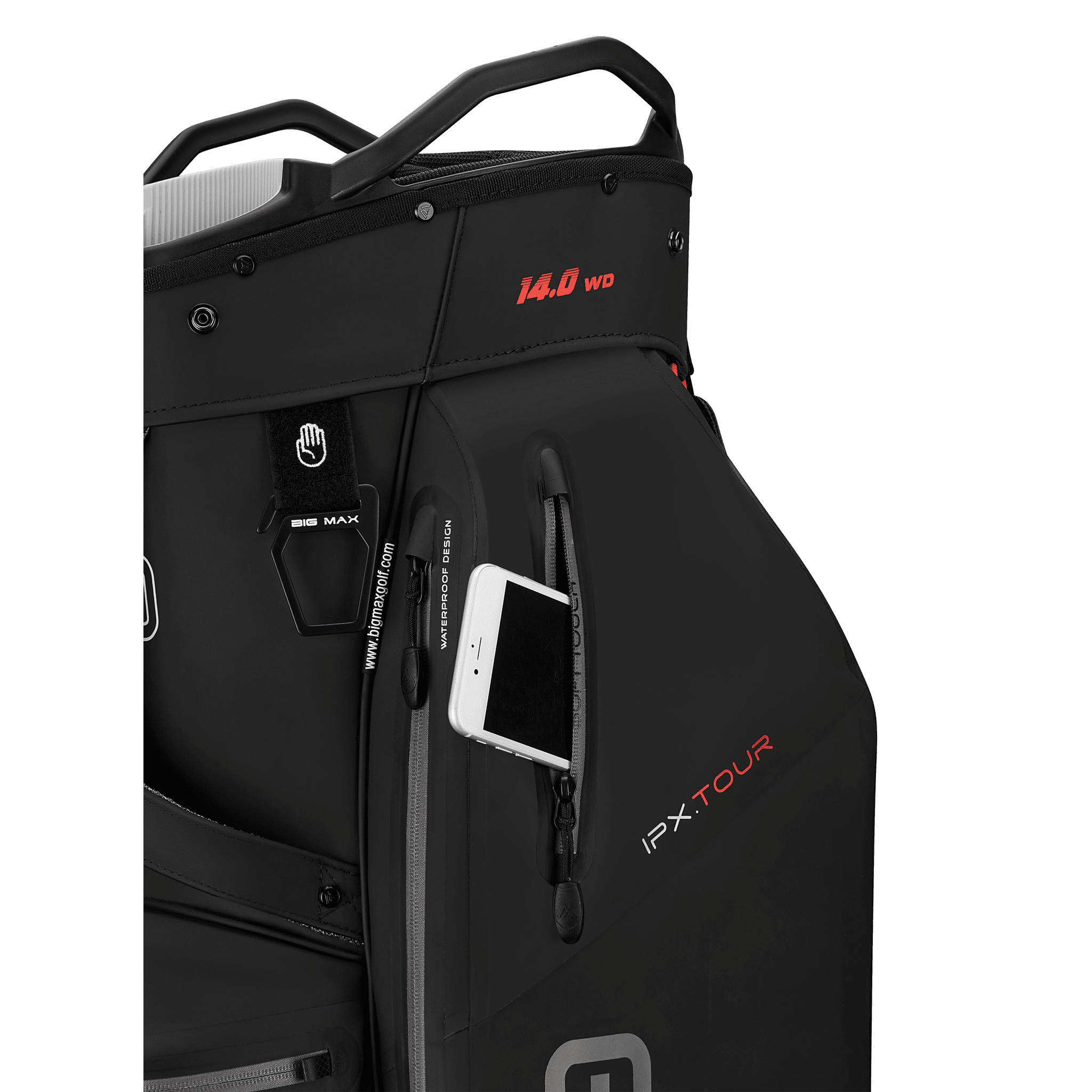 Big Max AQUA IPX Tour Cartbag Zwart