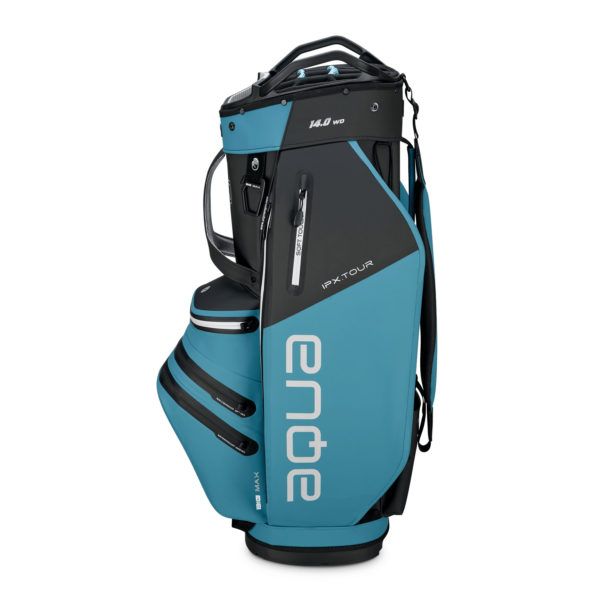 Big Max AQUA IPX Tour cartbag zwart/blauw
