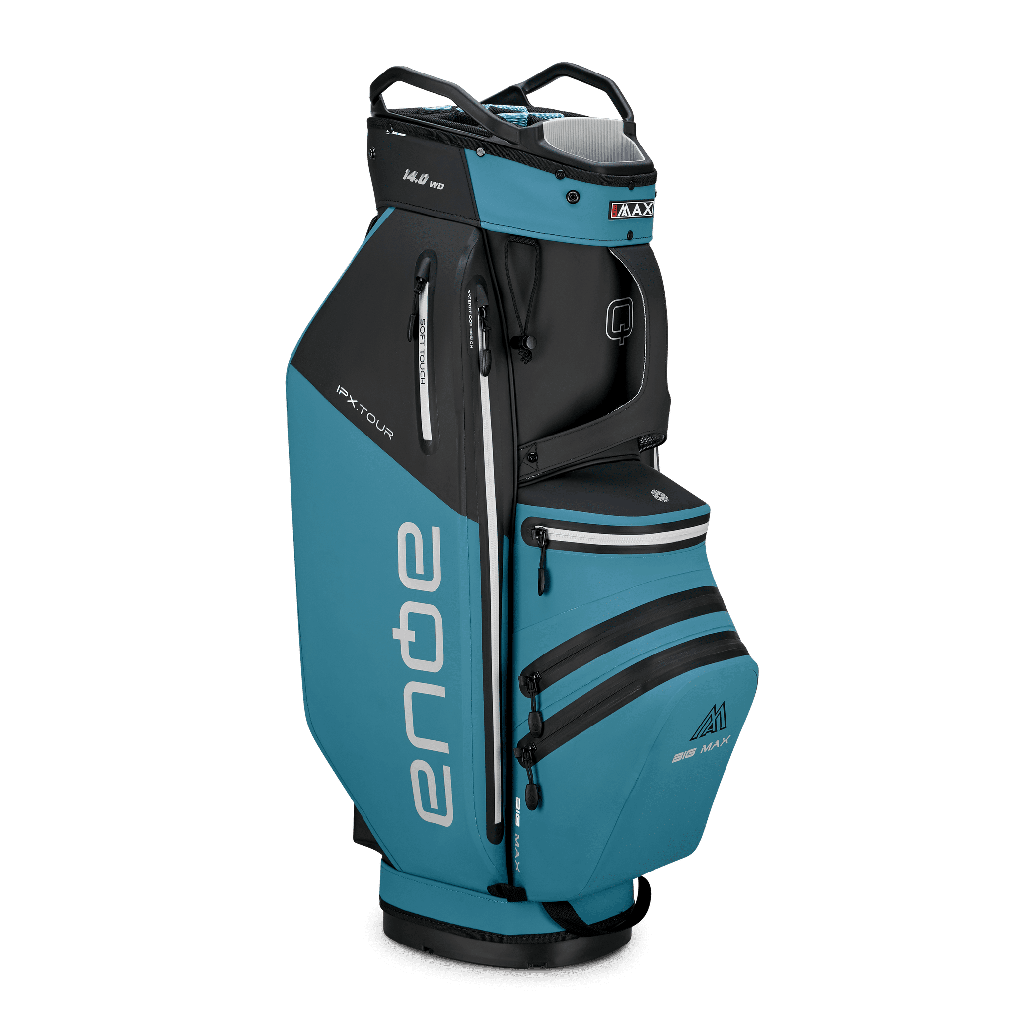 Big Max AQUA IPX Tour cartbag zwart/blauw