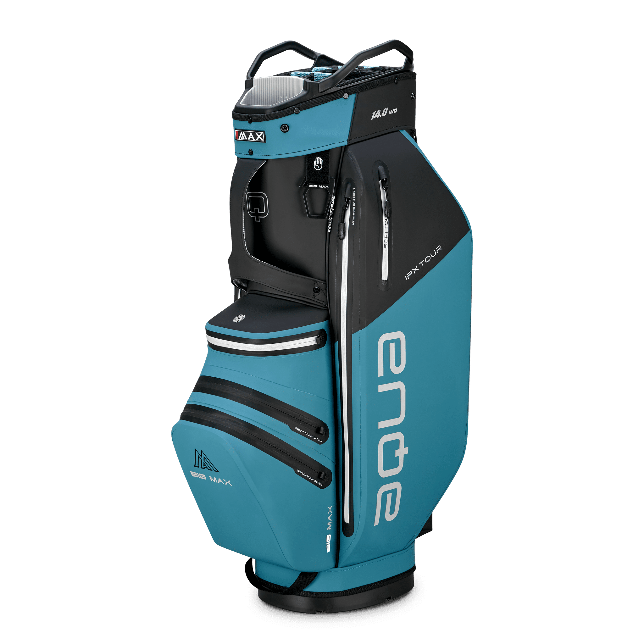 Big Max AQUA IPX Tour cartbag zwart/blauw
