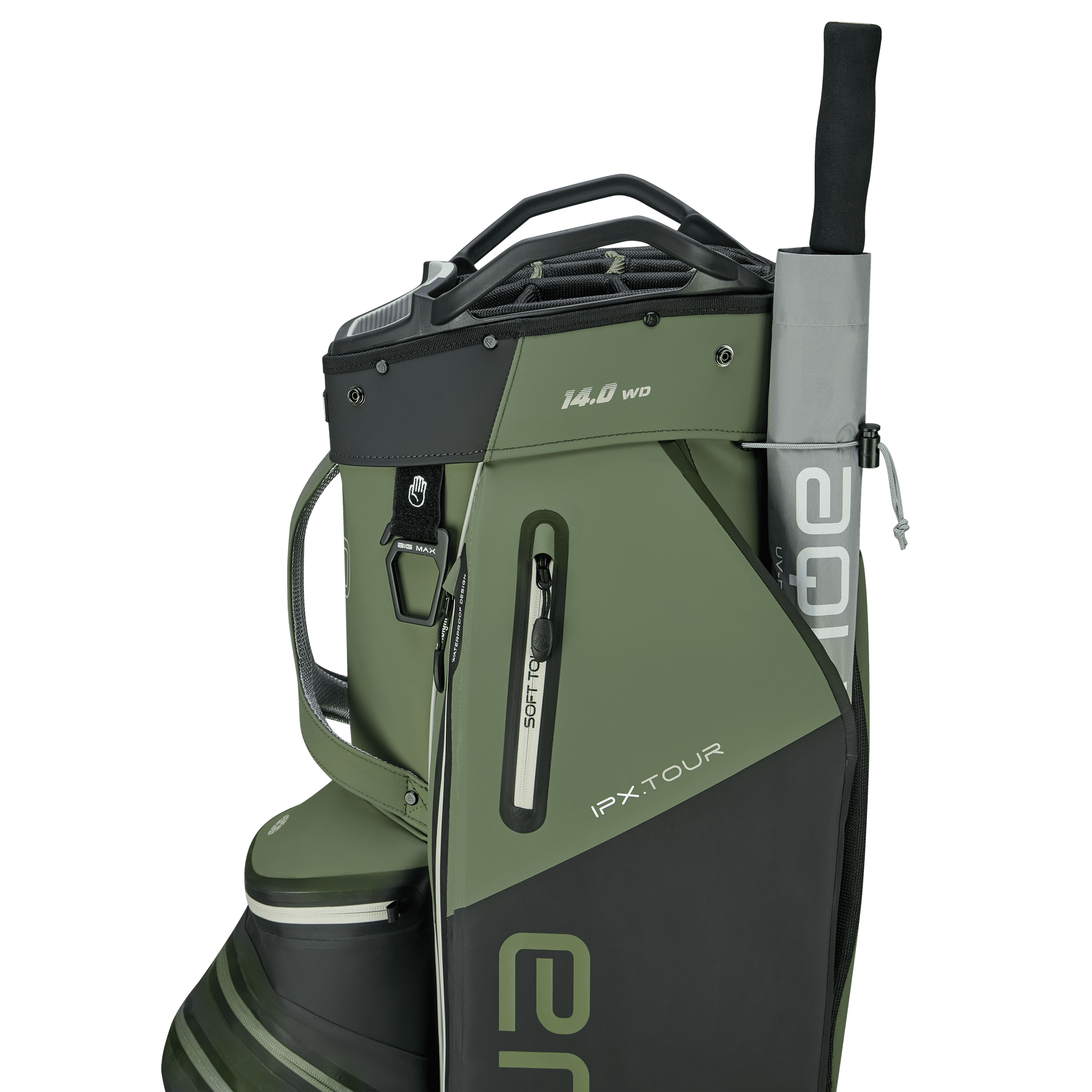 Big Max AQUA IPX Tour cartbag groen/zwart