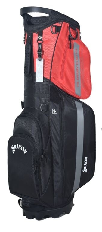 Srixon Lifestyle Standbag zwart/rood