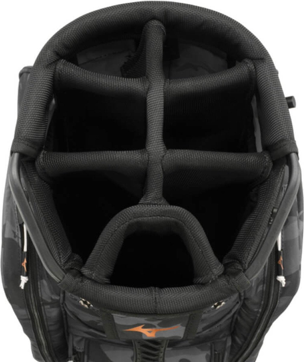 Mizuno BR D3 cartbag zwart/camo/koper