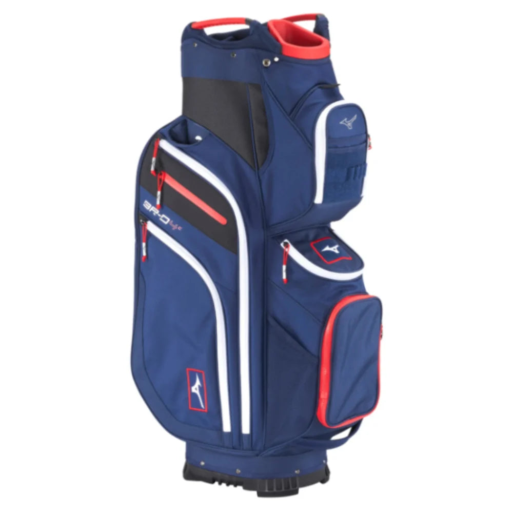 Mizuno BR-D4 Cart Bag navy/red