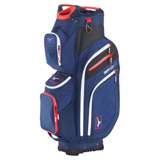 Mizuno BR-D4 Cart Bag navy/red