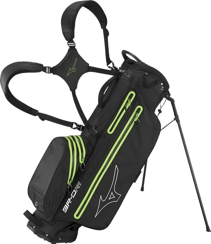 Mizuno BR DRI standbag zwart/lime