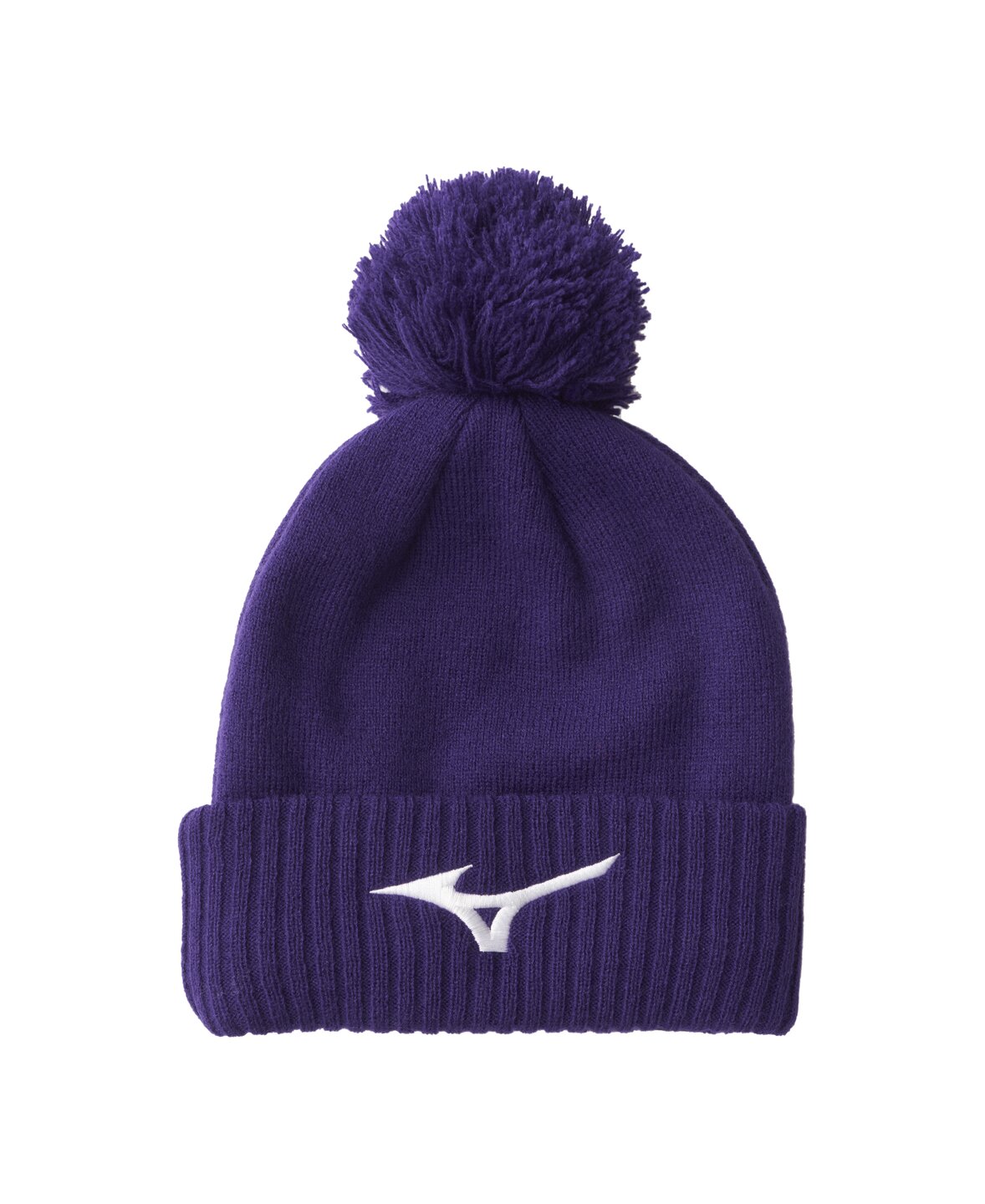 Mizuno Crested Bobble Hat paars