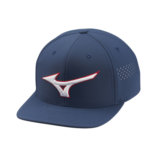 Mizuno Tour Flat Snapback Navy