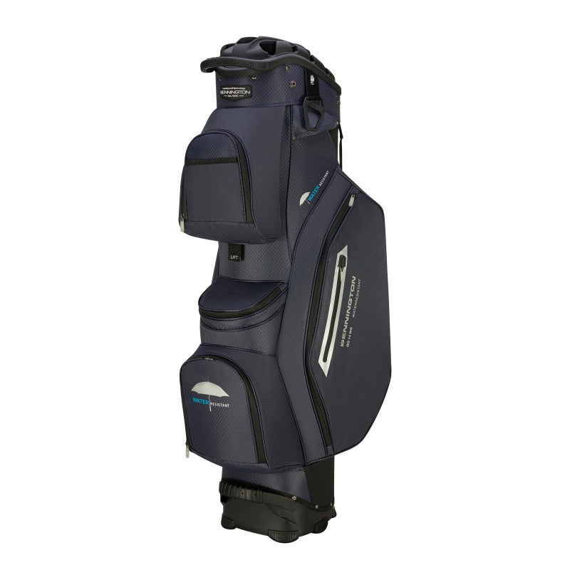 Bennington QO14 WR cartbag navy/zilver 2025