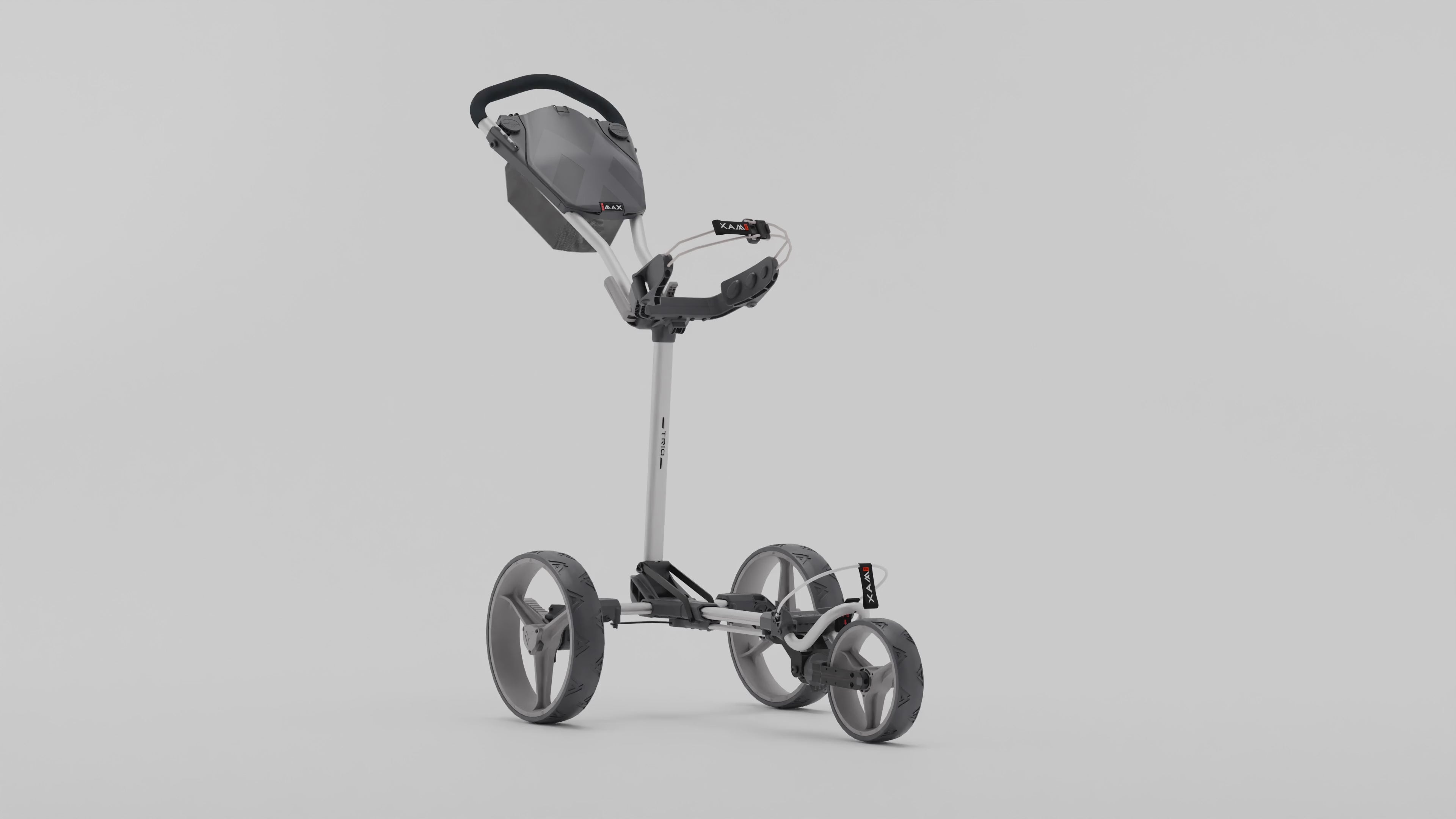 Big Max Blade Trio golftrolley grijs