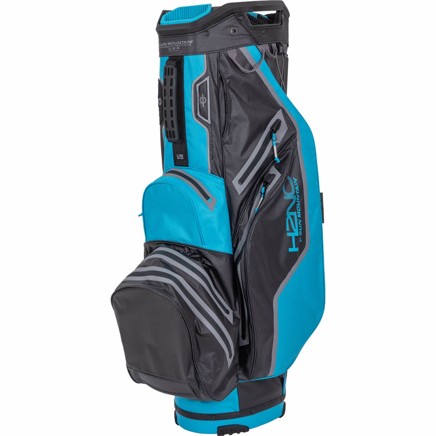 Sun Mountain H2NO Lite Cart Bag zwart/blauw