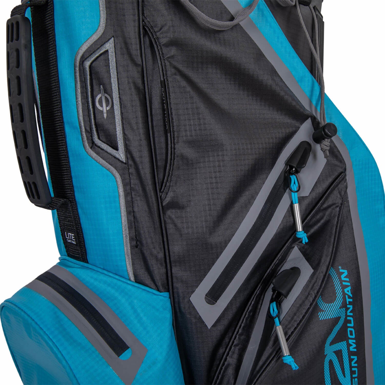 Sun Mountain H2NO Lite Cart Bag zwart/blauw
