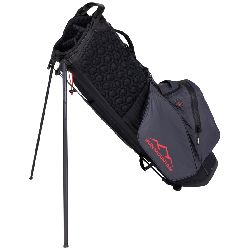 Sun Mountain H2NO Lite 14 Standbag black/steel/red