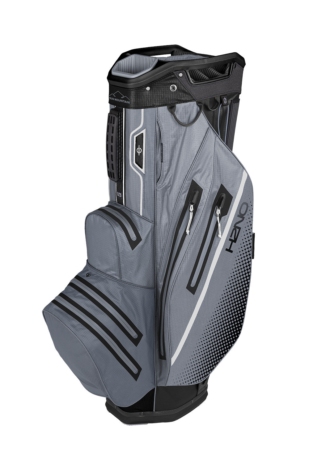 Sun Mountain H2NO Lite Cart Bag grijs/zwart