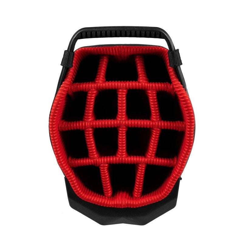 Sun Mountain Fast Hybrid SF1 standbag zwart/rood