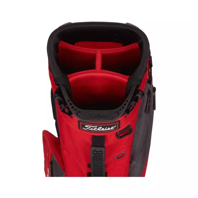 Titleist Players 4 standbag rood