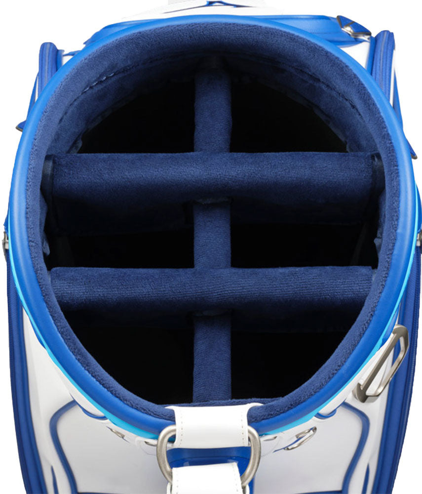 Mizuno Tour Staff bag blauw/wit