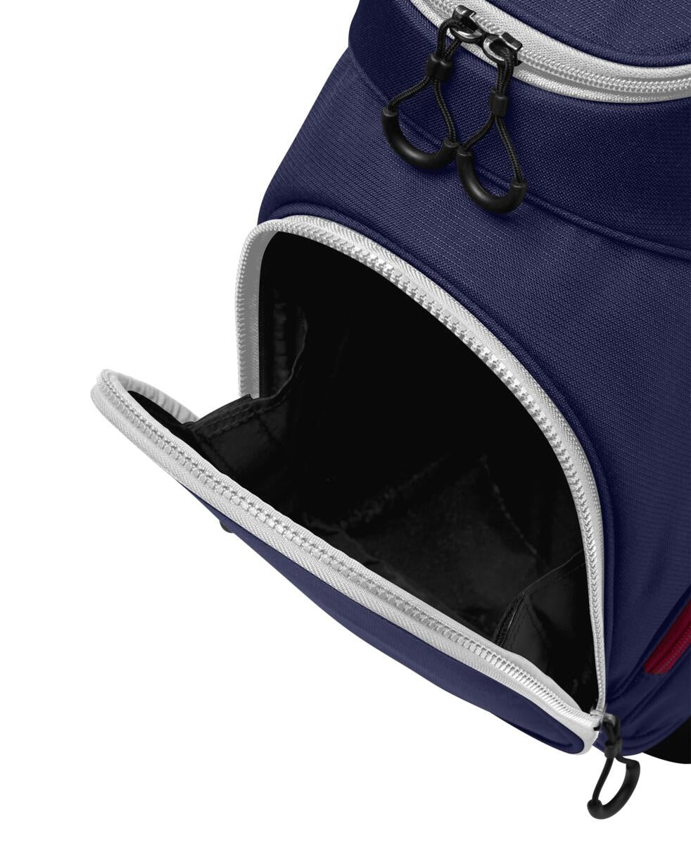 Wilson Staff I Lock cartbag navy/wit/rood