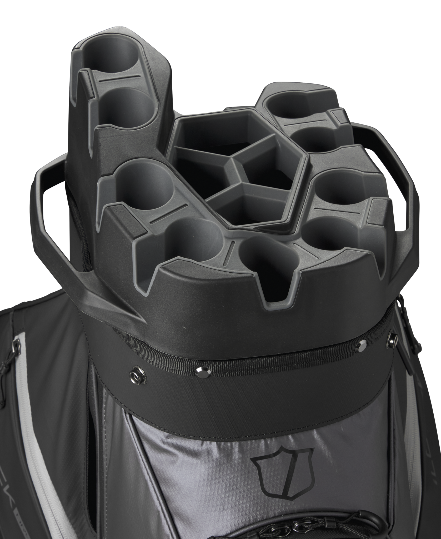 Wilson Staff I Lock Dry cartbag  grey/khaki/orange