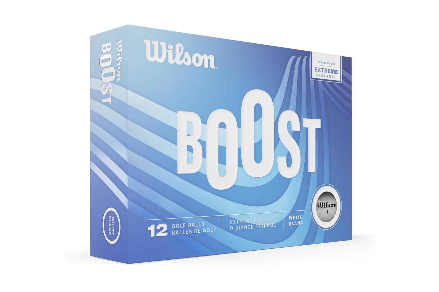 Wilson Boost Golfballen 12 Stuks Wit