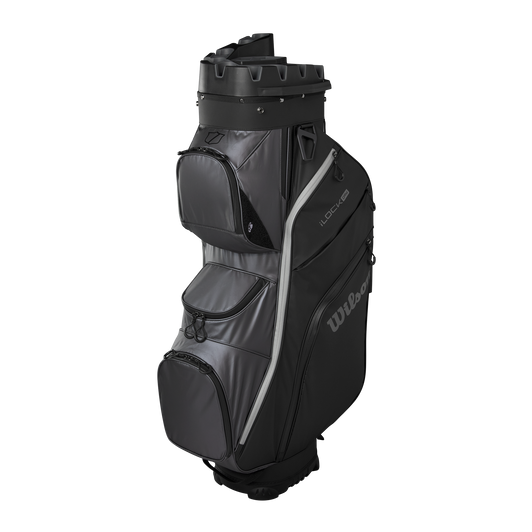 Wilson Staff I Lock Dry cartbag zwart/grijs
