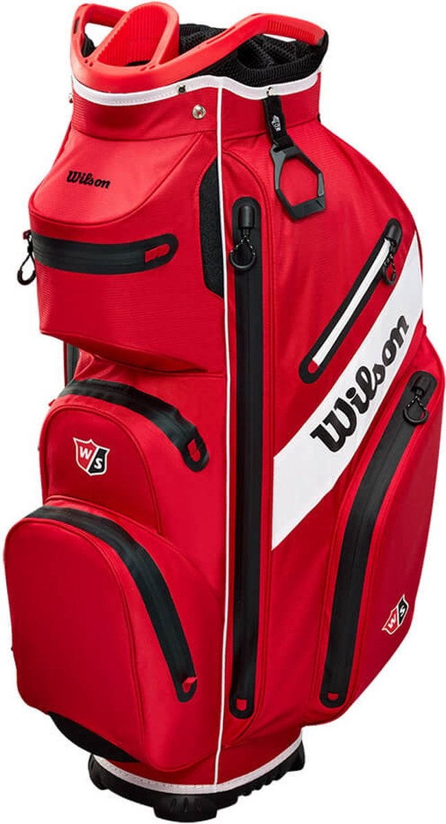Wilson Staff Exo Dry cartbag rood
