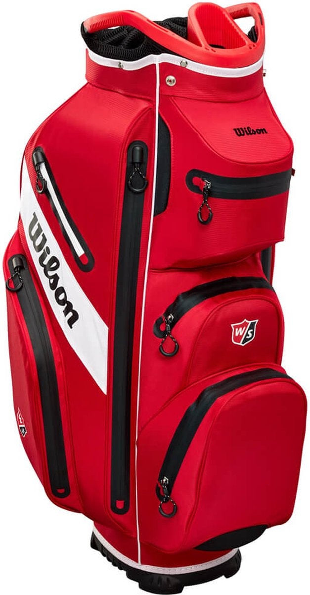 Wilson Staff Exo Dry cartbag rood